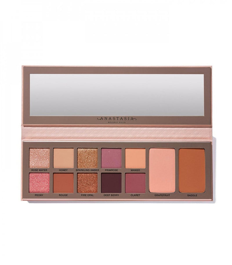 Anastasia Beverly Hills Prime Rose Face & Eyeshadow Palette, 12 Shades