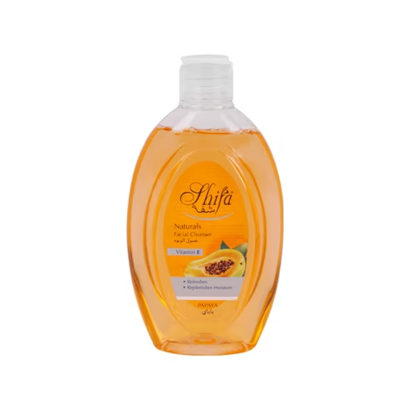 Shifa Papaya Facial Cleanser Deep Cleansing Natural Exfoliation 225ml