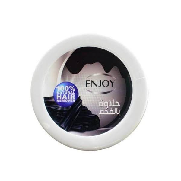 Enjoy Hair Removal Wax Charcoal Infused 400 Grams