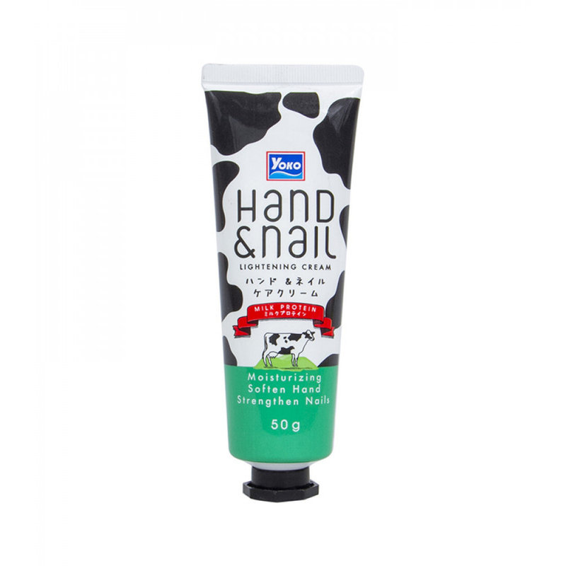 Yoko Hand & Nail Cream, Brightening and Moisturizing, 50g