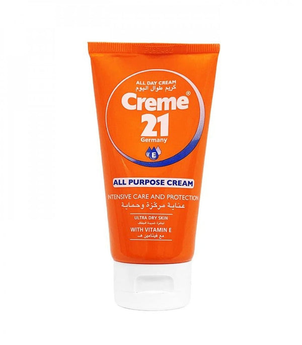 Cream 21 All Day Cream, Vitamin E, For Very Dry Skin, 75ml