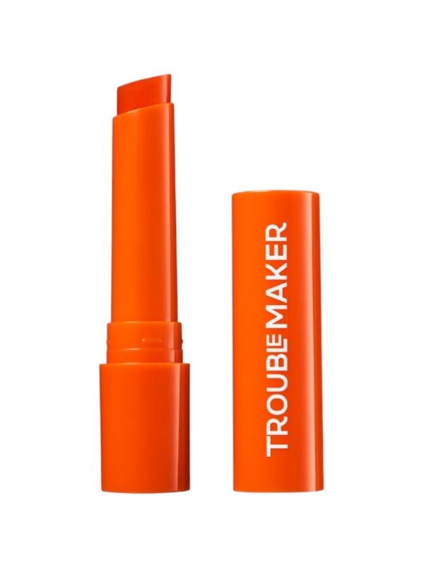 Trouble Maker Aura Lip Balm in Otis Orange with Hyaluronic Acid, 2.3g