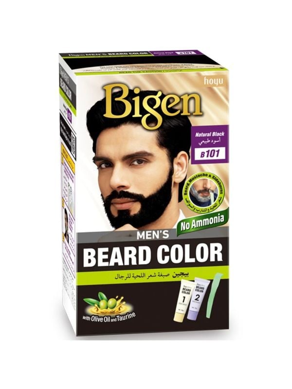 Bigen Beard Hair Dye for Men Natural Black B101