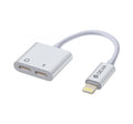 Devia 2-in-1 Lightning Adapter Splitter for Dual Charging and Audio
