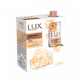 Lux Body Wash Velvet Jasmine Scent with Loofah, 250ml