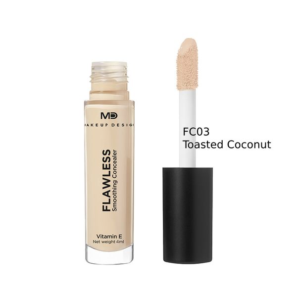 MD Flawless Concealer FC03 Toasted Coconut, Lightweight Blemish Coverage