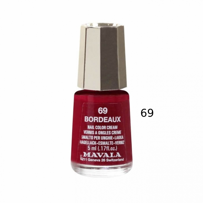 Mavala Nail Polish Bordeaux No. 69 5ml