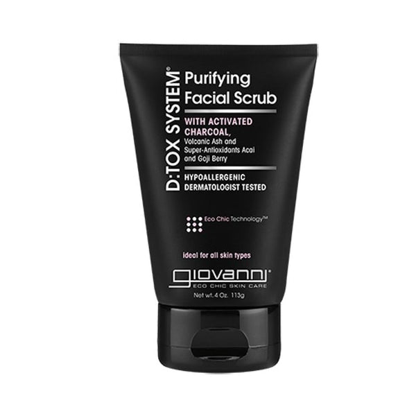 Giovanni Purifying Facial Scrub Volcanic Clay Activated Charcoal 113g