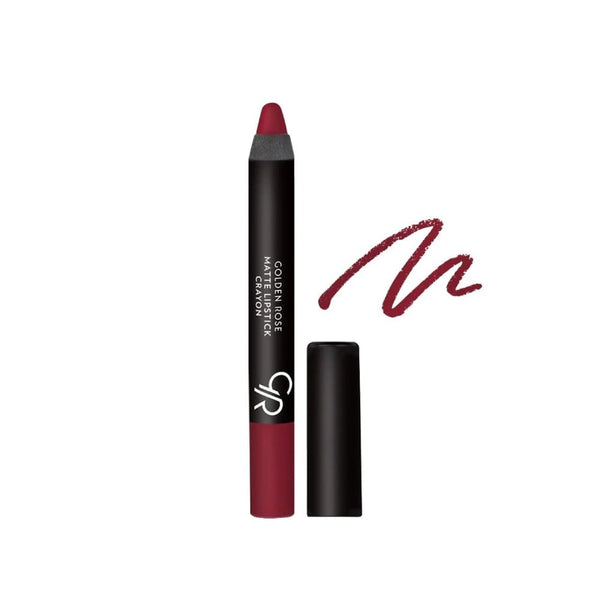 Golden Rose Matte Lipstick Crayon No. 05, Vitamin E, Long-Lasting