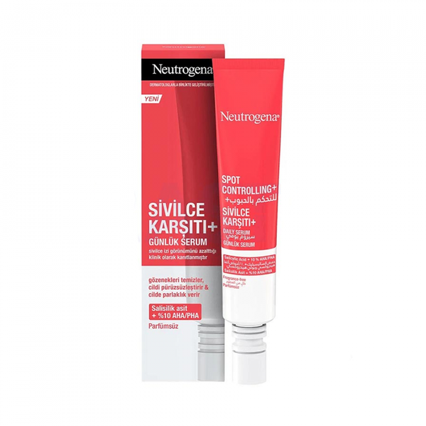 Neutrogena Daily Blemish Care Serum, Skin Brightening, 30ml