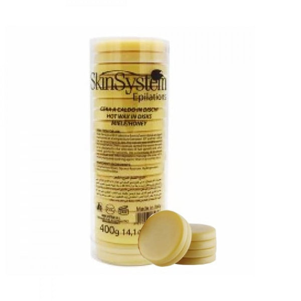 Skin System Beeswax Hair Removal Discs Honey Formulation 400g
