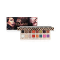 Character Classic Eyeshadow Palette, 16 Shimmer and Metallic Shades