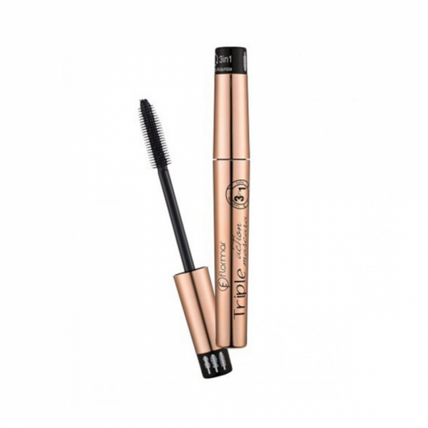 Flormar Triple Action Mascara for Volumizing and Lengthening, 8ml