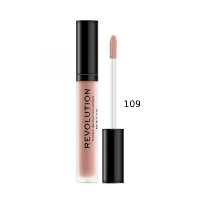 Revolution Matte Liquid Lipstick Shade 109 Signature 3ml