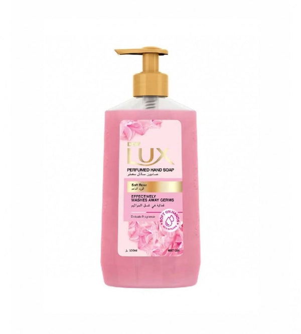Lux Antibacterial Liquid Hand Wash, Glycerin, Soft Rose Scent, 250ml