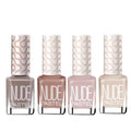 Pastel Soft Nude Nail Polish Set - 4 x 13ml