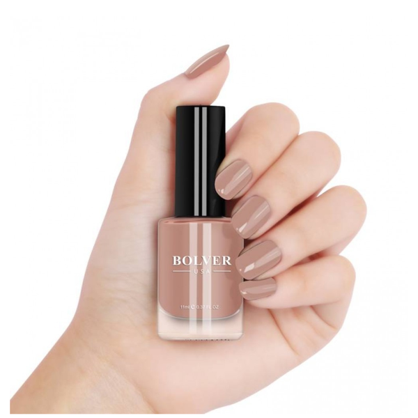 Bolver Nail Polish, Red, UV Resistant, Quick Dry, 11ml