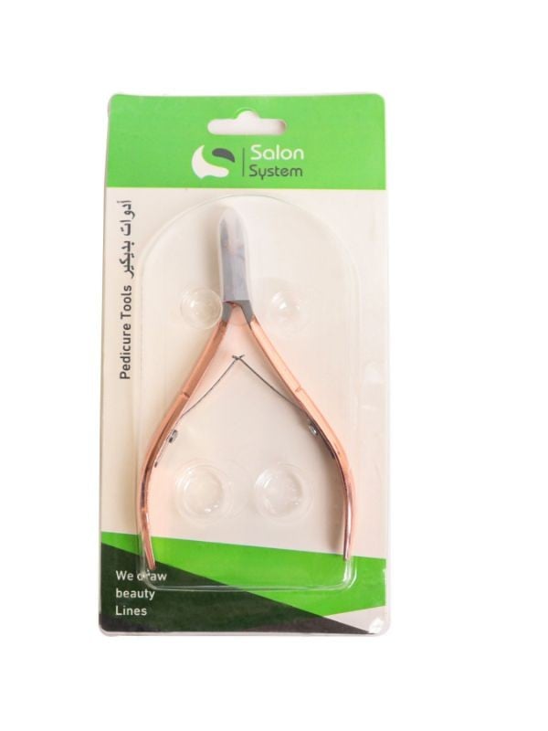 Salon System Portable Cuticle Remover Tool for Manicure & Pedicure