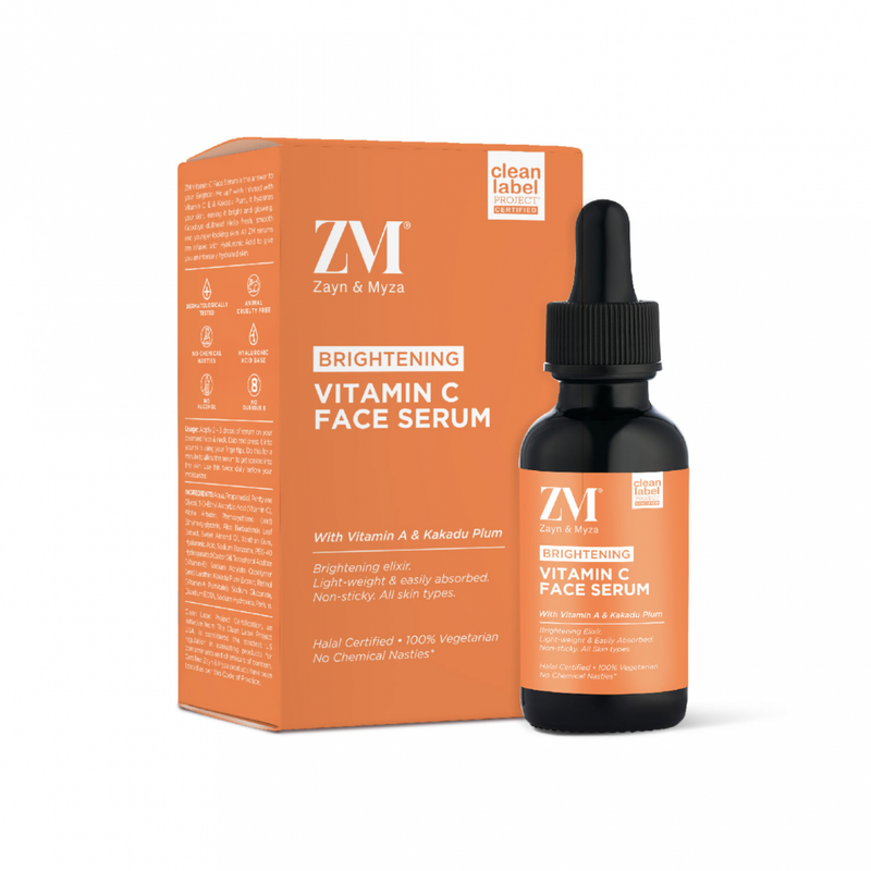 Vitamin C Serum for Face Brightening Kakadu Plum Zain & Myza 30ml