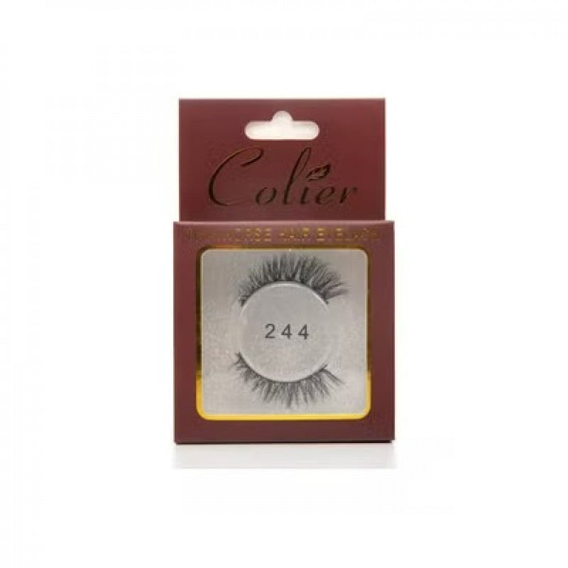 Collier Horsehair Eyelashes No. 244, Reusable Natural Hair