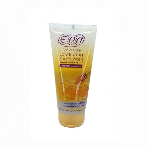 Eva Honey Exfoliating Facial Wash, Soap-Free Formula, 150ml