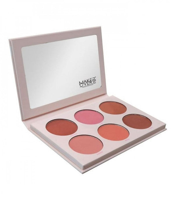 Make Over 22 Candy Chic Blush Set M3201, 6 Shades, Matte and Shimmer