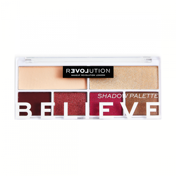 Revolution Relove Color Play Eyeshadow Palette Believe 6 Shades 2g