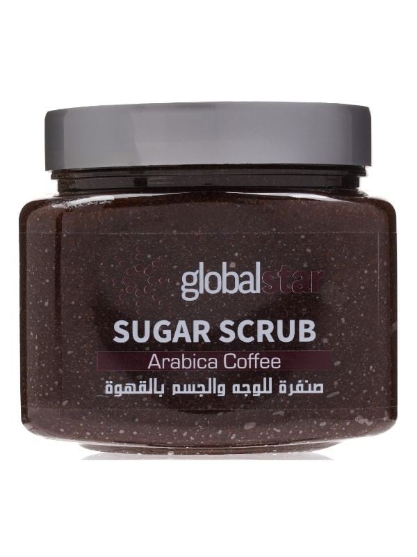 Global Star Coffee Sugar Scrub for Face and Body, 600g