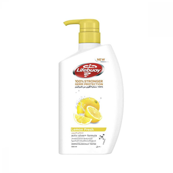 Lifebuoy Refreshing Lemon Germ Protection Shower Gel, 500 ml