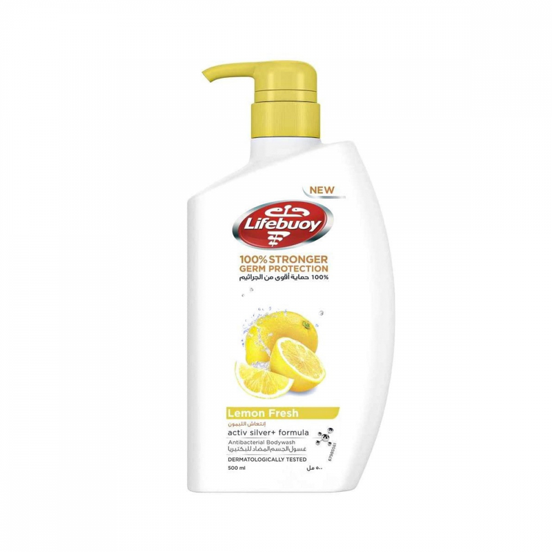 Lifebuoy Refreshing Lemon Germ Protection Shower Gel, 500 ml