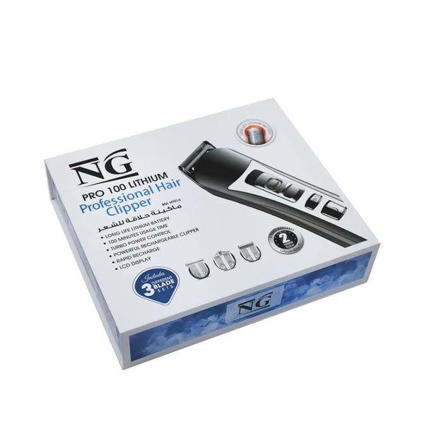 NG Cordless Rechargeable Hair and Beard Trimmer with Adjustable Settings