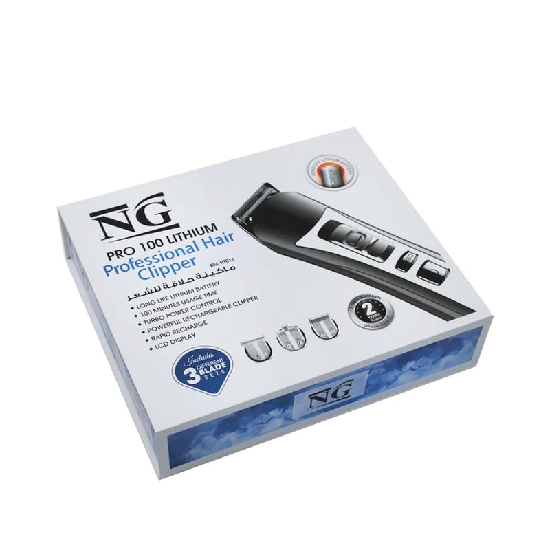 NG Cordless Rechargeable Hair and Beard Trimmer with Adjustable Settings