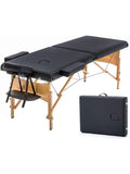 Salon System Mobile Massage Bed - Wooden Base with Bag