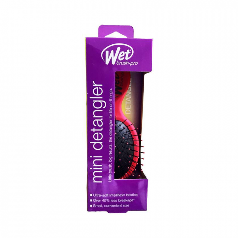 Wet Brush Little Detangling Hair Brush, IntelliFlex Bristles, Pink