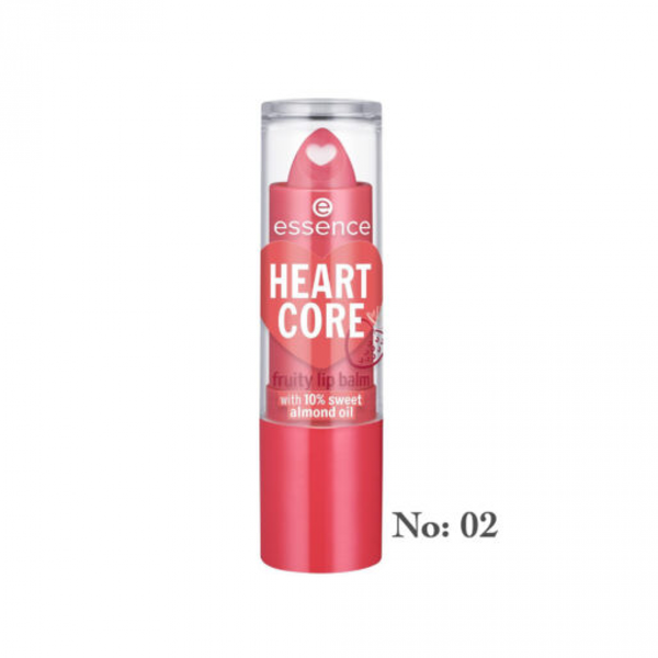 Essence Heart Core Fruity Lip Balm Almond Oil No. 02 3g