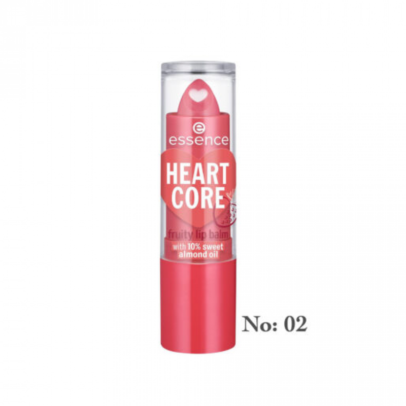 Essence Heart Core Fruity Lip Balm Almond Oil No. 02 3g
