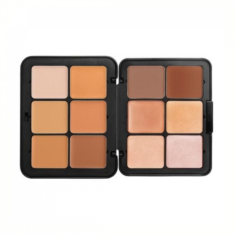 Make Up For Ever HD Skin Sculpting Palette 12-Shade Cream Contour