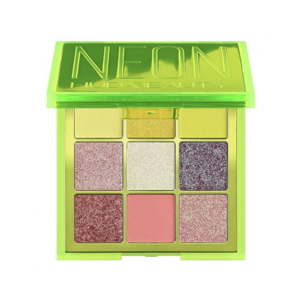 Huda Beauty Neon Obsessions Eyeshadow Palette 9 Matte Shimmer Shades