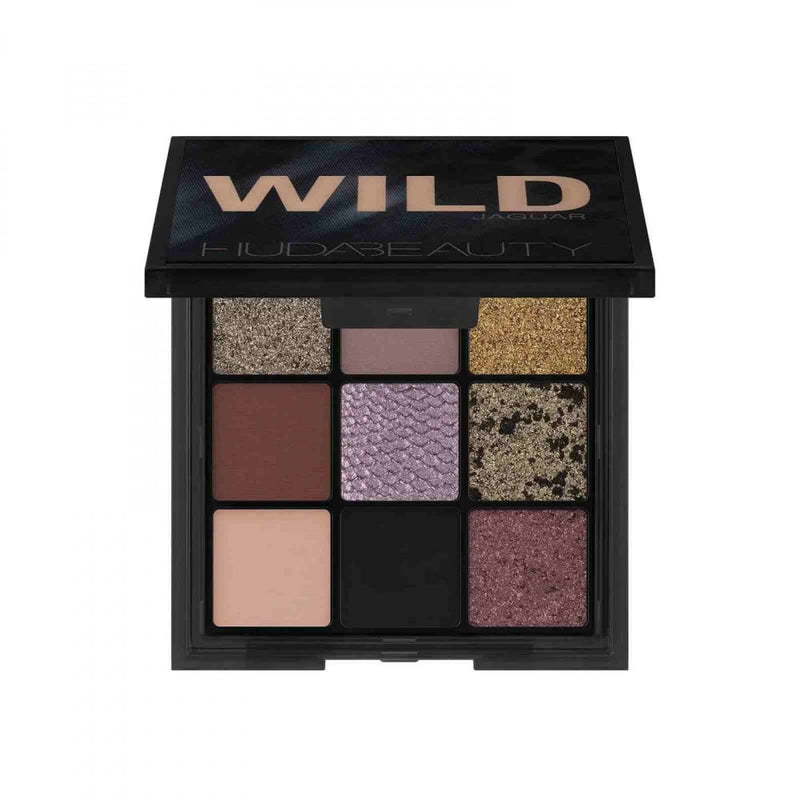 Huda Beauty Wild Obsessions Eyeshadow Palette Jaguar 9 Shades 7.5g