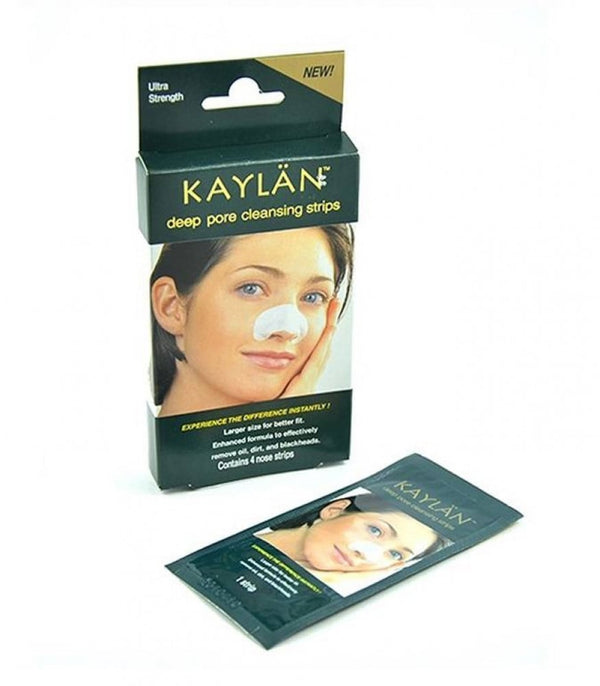 Kilan Nose Cleansing Strips, Blackhead Removal, Pores, 4 Count