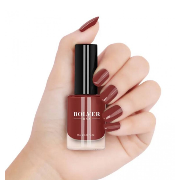 Bolver Nail Polish Topaz Smoke 626 High-Gloss Quick-Dry