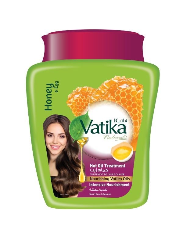 Vatika Honey Bath Oil - Egg & Castor Oil - 1000g
