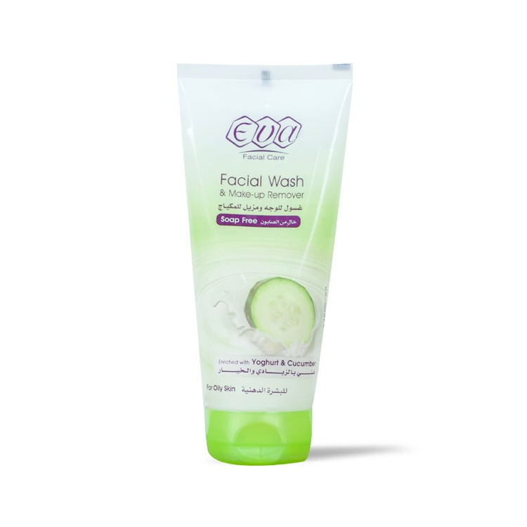 Eva Facial Wash Yogurt Cucumber Enriched Oily Skin 150ml