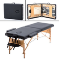 Salon System Mobile Massage Bed - Wooden Base with Bag
