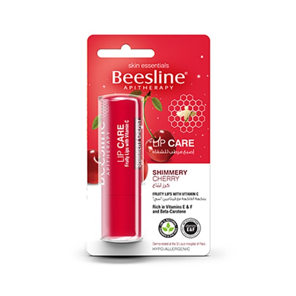 Cherry Gloss Lip Balm Dry Sensitive Lips Beesline 4g