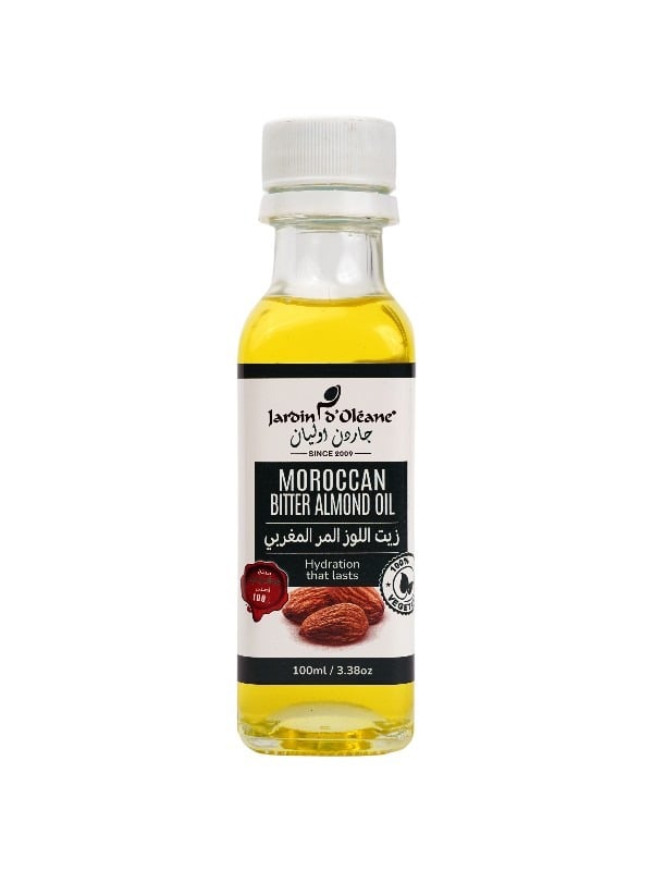 Garden Olean Moroccan Bitter Almond Oil for Hair & Skin - 100ml