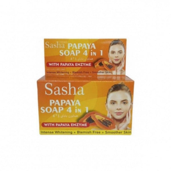 Papaya Whitening Soap Intensive Brightening Sasha 135g