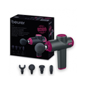 Beurer Beauty MG 99 Compact Massage Gun 5 Intensity Levels 4 Attachments