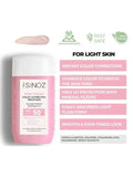 Tone Correcting Cream SPF50+ Pink Glow Sun Protection Sinoz 50ml