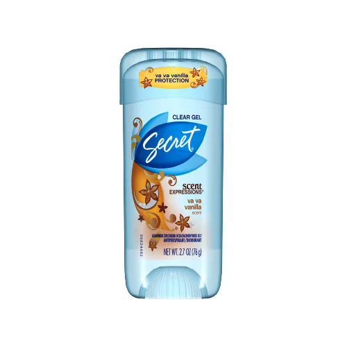 Secret Scent Expressions Vanilla Invisible Solid Deodorant 76g